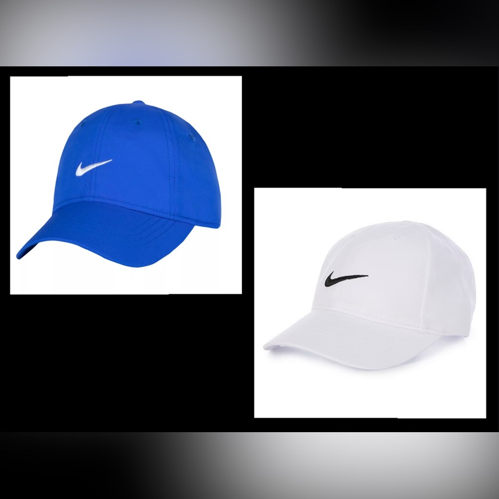 Nike Royal Blue and White Classic Hats—Swoosh Design (Infant)